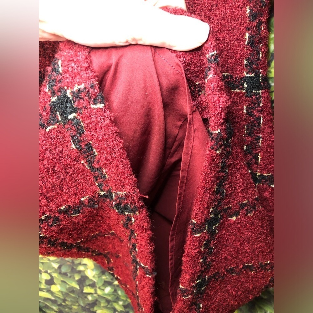 Alexia Admor Elegant Red Plaid Dress - Picture 11 of 16